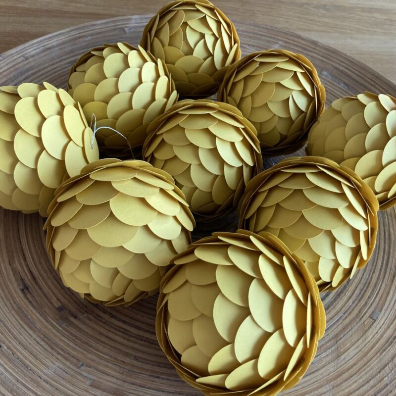 karacsonyfadisz-papirbol-sarga